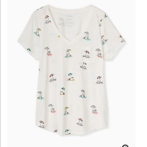 Torrid Frenchies At The Beach T-Shirt